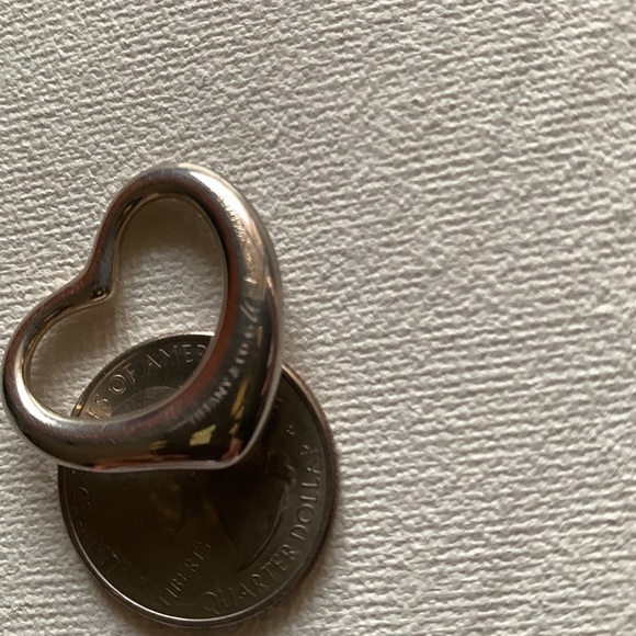 Tiffany & Co. Open heart pendant 925 Sterling silver - Picture 3 of 3